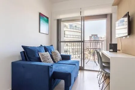 Apartament B Homy V Nova Conceicao - Com Vista De Sp Nx1419 São Paulo Brazylia