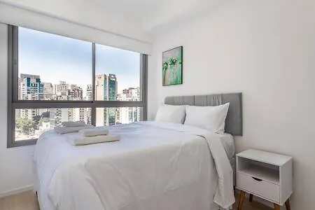 B Homy V Nova Conceicao - Com Vista De Sp Nx1419 Apartment Sao Paulo
