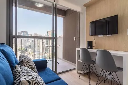 B Homy V Nova Conceicao - Com Vista De Sp Nx1419 Apartment Sao Paulo